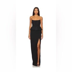 REVOLVE Black Maxi Dress